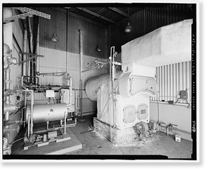Historic Framed Print, U.S. Coast Guard Air Station San Francisco, Warehouse, 1020 North Access Road, San Francisco, San Francisco County, CA - 17,  17-7/8" x 21-7/8"