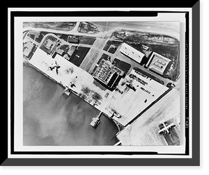 Historic Framed Print, U.S. Coast Guard Air Station San Francisco, Warehouse, 1020 North Access Road, San Francisco, San Francisco County, CA - 21,  17-7/8" x 21-7/8"
