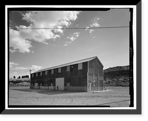 Historic Framed Print, Department of Energy, Grand Junction Office, Building No. 35, 2597 B3/4 Road, Grand Junction, Mesa County, CO - 5,  17-7/8" x 21-7/8"