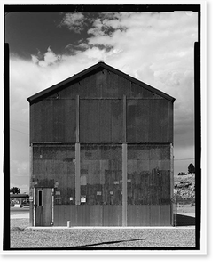Historic Framed Print, Department of Energy, Grand Junction Office, Building No. 35, 2597 B3/4 Road, Grand Junction, Mesa County, CO - 6,  17-7/8" x 21-7/8"