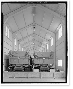 Historic Framed Print, Department of Energy, Grand Junction Office, Building No. 35, 2597 B3/4 Road, Grand Junction, Mesa County, CO - 8,  17-7/8" x 21-7/8"