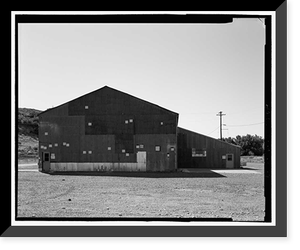 Historic Framed Print, Department of Energy, Grand Junction Office, Building No. 33, 2597 B3/4 Road, Grand Junction, Mesa County, CO - 4,  17-7/8" x 21-7/8"