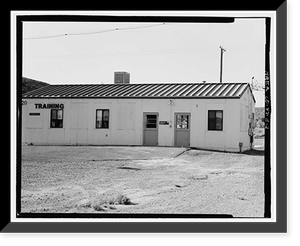 Historic Framed Print, Department of Energy, Grand Junction Office, Building No. 26, 2597 B3/4 Road, Grand Junction, Mesa County, CO - 2,  17-7/8" x 21-7/8"