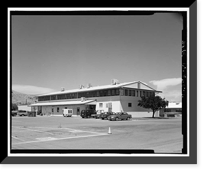 Historic Framed Print, Department of Energy, Grand Junction Office, Building No. 3022, 2597 B3/4 Road, Grand Junction, Mesa County, CO,  17-7/8" x 21-7/8"
