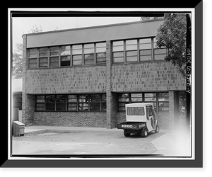 Historic Framed Print, Department of Energy, Grand Junction Office, Building No. 810, 2597 B3/4 Road, Grand Junction, Mesa County, CO - 4,  17-7/8" x 21-7/8"