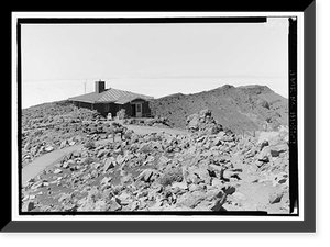 Historic Framed Print, Haleakala National Park Roads, Pukalani, Maui County, HI - 7,  17-7/8" x 21-7/8"