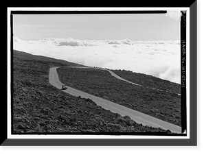 Haleakala National Park Roads, Pukalani, Maui County, HI - 11, Antique Print