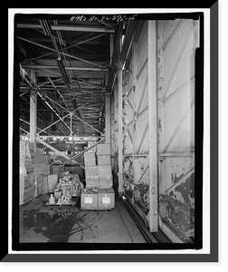 Historic Framed Print, U.S. Naval Air Station, Seaplane Hangar, Pensacola, Escambia County, FL - 31,  17-7/8" x 21-7/8"