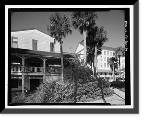 Historic Framed Print, Ormond Hotel, 15 East Granada, Ormond Beach, Volusia County, FL - 39,  17-7/8" x 21-7/8"