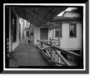 Historic Framed Print, Ormond Hotel, 15 East Granada, Ormond Beach, Volusia County, FL - 42,  17-7/8" x 21-7/8"