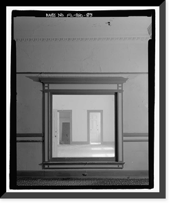 Historic Framed Print, Ormond Hotel, 15 East Granada, Ormond Beach, Volusia County, FL - 83,  17-7/8" x 21-7/8"