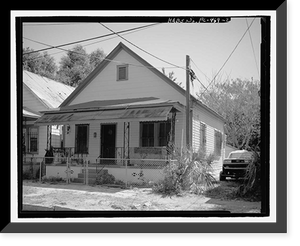 Historic Framed Print, 2509 North Eighteenth Street (House), Tampa, Hillsborough County, FL - 2,  17-7/8" x 21-7/8"