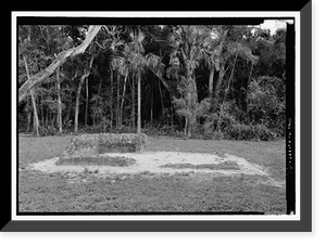 Historic Framed Print, Kingsley Plantation, 11676 Palmetto Avenue, Jacksonville, Duval County, FL - 42,  17-7/8" x 21-7/8"