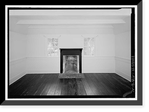 Historic Framed Print, Kingsley Plantation, House, 11676 Palmetto Avenue, Jacksonville, Duval County, FL - 41,  17-7/8" x 21-7/8"