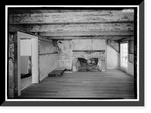 Historic Framed Print, Kingsley Plantation, Kitchen, 11676 Palmetto Avenue, Jacksonville, Duval County, FL - 10,  17-7/8" x 21-7/8"