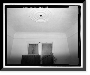 Historic Framed Print, 2312 West Laurel Street (House), Tampa, Hillsborough County, FL - 16,  17-7/8" x 21-7/8"