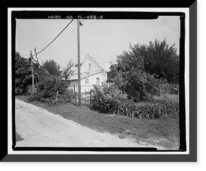 Historic Framed Print, 1904 West Laurel Street (House), Tampa, Hillsborough County, FL - 3,  17-7/8" x 21-7/8"