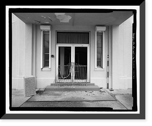 Historic Framed Print, U.S. Naval Air Station, Paint Shop, 222 East Avenue, Pensacola, Escambia County, FL - 9,  17-7/8" x 21-7/8"