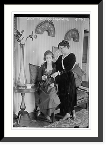 Julia Clasussen & daughter Classic, Vintage Poster