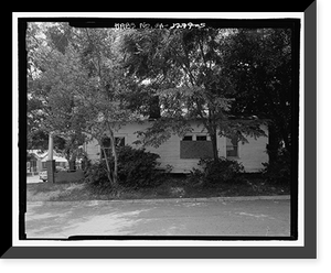 Historic Framed Print, Lee House, 19 Henrietta Street, Savannah, Chatham County, GA - 5,  17-7/8" x 21-7/8"