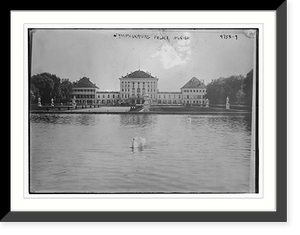 Historic Framed Print, Nymphenburg Palace, Munich,  17-7/8" x 21-7/8"