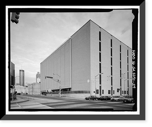 Historic Framed Print, Rich's Downtown Department Store, 45 Broad Street, Atlanta, Fulton County, GA - 29,  17-7/8" x 21-7/8"