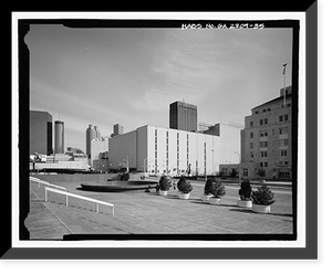 Historic Framed Print, Rich's Downtown Department Store, 45 Broad Street, Atlanta, Fulton County, GA - 35,  17-7/8" x 21-7/8"