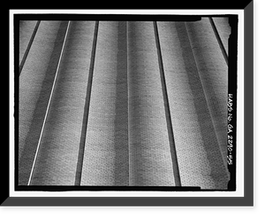 Historic Framed Print, Rich's Downtown Department Store, 45 Broad Street, Atlanta, Fulton County, GA - 55,  17-7/8" x 21-7/8"
