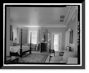 Historic Framed Print, Richmond Hill Plantation, Ford Mansion, East of Richmond Hill on Ford Neck Road, Richmond Hill, Bryan County, GA - 21,  17-7/8" x 21-7/8"