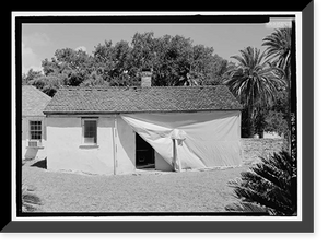 Historic Framed Print, Stafford Plantation, Playhouse, Saint Marys, Camden County, GA - 4,  17-7/8" x 21-7/8"