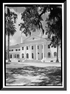 Historic Framed Print, Plum Orchard, Saint Marys, Camden County, GA - 4,  17-7/8" x 21-7/8"