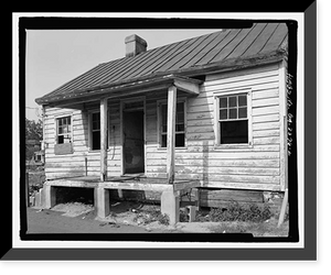 Historic Framed Print, 621 Ruben Street (House), Savannah, Chatham County, GA - 2,  17-7/8" x 21-7/8"