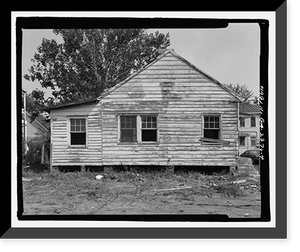 Historic Framed Print, 621 Ruben Street (House), Savannah, Chatham County, GA - 4,  17-7/8" x 21-7/8"