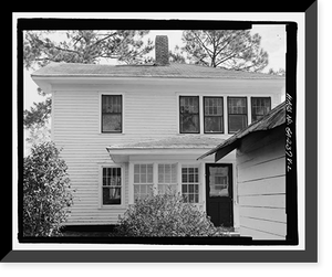 Historic Framed Print, Sallie Zetterower House, 331 South Main Street, Statesboro, Bulloch County, GA - 2,  17-7/8" x 21-7/8"