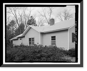 Historic Framed Print, Raleigh Brannen House, 339 South Main Street, Statesboro, Bulloch County, GA - 4,  17-7/8" x 21-7/8"