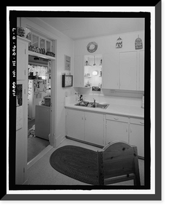 Historic Framed Print, U.S. Naval Base, Pearl Harbor, Naval Housing Area Hospital Point, Radio Station Duplex for Chief Operators' Quarters, 2-3 Ford Island Way, Pearl City, Honolulu County, HI - 7,  17-7/8" x 21-7/8"