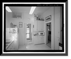 Historic Framed Print, U.S. Naval Base, Pearl Harbor, Naval Housing Area Hale Alii, Junior Officers' Quarters Type, 9-10 Hale Alii Avenue, 1-2 Eighth Street, Pearl City, Honolulu County, HI - 5,  17-7/8" x 21-7/8"