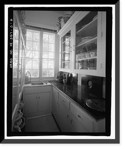 Historic Framed Print, U.S. Naval Base, Pearl Harbor, Naval Housing Area Hale Alii, Junior Officers' Quarters Type, 9-10 Hale Alii Avenue, 1-2 Eighth Street, Pearl City, Honolulu County, HI - 6,  17-7/8" x 21-7/8"