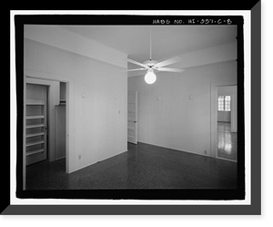 Historic Framed Print, U.S. Naval Base, Pearl Harbor, Naval Housing Area Hale Alii, Junior Officers' Quarters Type, 9-10 Hale Alii Avenue, 1-2 Eighth Street, Pearl City, Honolulu County, HI - 8,  17-7/8" x 21-7/8"