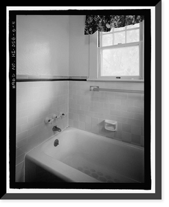 Historic Framed Print, U.S. Naval Base, Pearl Harbor, Naval Housing Area Pearl City Peninsula, Uyehara House & Garage, 1038 Ashley Avenue, Pearl City, Honolulu County, HI - 11,  17-7/8" x 21-7/8"