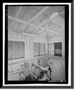 Historic Framed Print, U.S. Naval Base, Pearl Harbor, Officers' Swimming Pool, Saratoga Boulevard between Princeton Place & Lexington Boulevard, Pearl City, Honolulu County, HI - 3,  17-7/8" x 21-7/8"