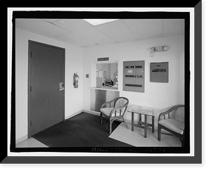 Historic Framed Print, U.S. Naval Base, Pearl Harbor, Post Office, Pearl Harbor Boulevard near Willamette Street, Pearl City, Honolulu County, HI - 6,  17-7/8" x 21-7/8"