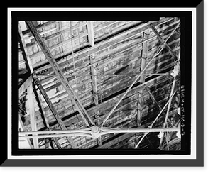 Historic Framed Print, New Haven Rail Yard, Freight Car Shop, Vicinity of Union Avenue, New Haven, New Haven County, CT - 7,  17-7/8" x 21-7/8"