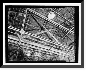 Historic Framed Print, New Haven Rail Yard, Freight Car Shop, Vicinity of Union Avenue, New Haven, New Haven County, CT - 8,  17-7/8" x 21-7/8"