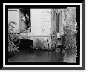 Historic Framed Print, Childs-Irving Hydroelectric Project, Irving System, Irving Powerhouse, Forest Service Road 708/502, Camp Verde vicinity, Yavapai County, AZ - 8,  17-7/8" x 21-7/8"
