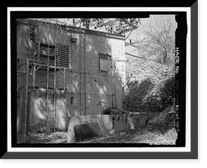 Historic Framed Print, Childs-Irving Hydroelectric Project, Childs System, Childs Powerhouse, Forest Service Road 708/502, Camp Verde vicinity, Yavapai County, AZ - 2,  17-7/8" x 21-7/8"