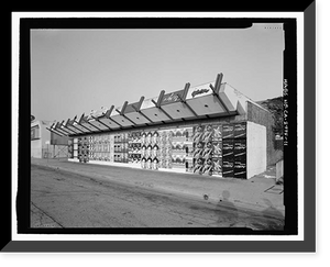 Historic Framed Print, Holiday Bowl, 3730 Crenshaw Boulevard, Los Angeles, Los Angeles County, CA - 11,  17-7/8" x 21-7/8"