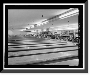 Historic Framed Print, Holiday Bowl, 3730 Crenshaw Boulevard, Los Angeles, Los Angeles County, CA - 16,  17-7/8" x 21-7/8"