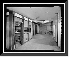 Historic Framed Print, Holiday Bowl, 3730 Crenshaw Boulevard, Los Angeles, Los Angeles County, CA - 22,  17-7/8" x 21-7/8"