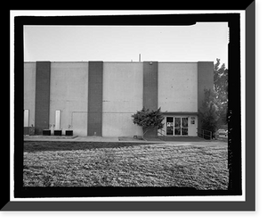 Historic Framed Print, March Air Force Base, Strategic Air Command, Combat Operations Center, 5220 Riverside Drive, Moreno Valley, Riverside County, CA - 3,  17-7/8" x 21-7/8"